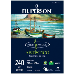 BLOCO CANSON A3 FILIPERSON ARTISTICO 240G C/20FLS